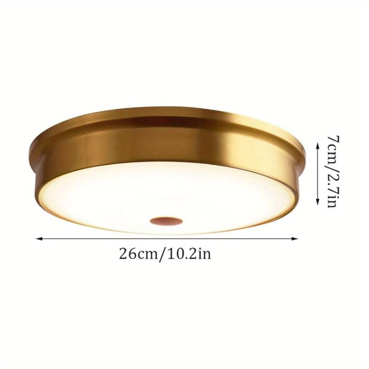 1 LED 3000K/ 4000K/ 6000K ceiling light, modern simple ceiling light, bedroom, living room, aisle, corridor, balcony