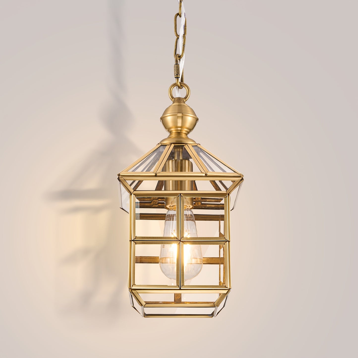 Modern Flush Mount Chandeliers, Handcrafted Brass Ceiling Light, Exquisitely Crafted Elegant Gold Pendant Light for Bedroom And Living Room